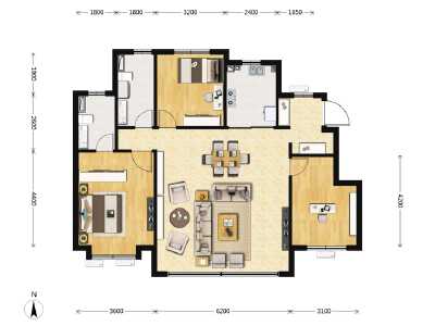3室2厅2卫 住宅 在售