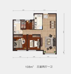 3室2厅1卫 住宅 在售
