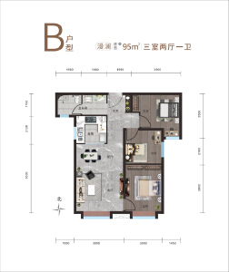 3室2厅1卫 住宅 售罄