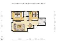 2室2厅1卫 住宅 售罄