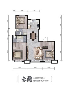 3室2厅2卫 住宅 售罄