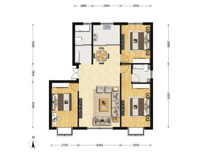3室2厅2卫 住宅 在售